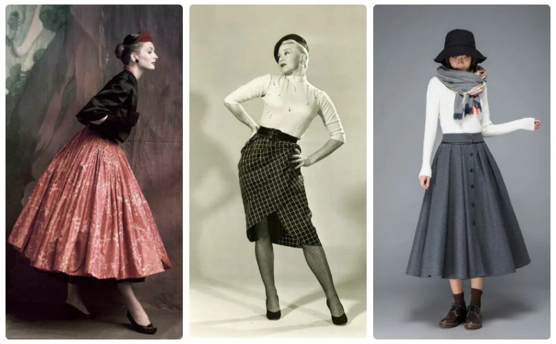 history of the skirt